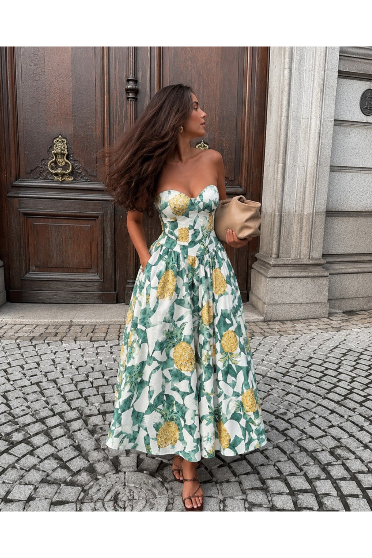 Kadın Pineapple Muse Elbise